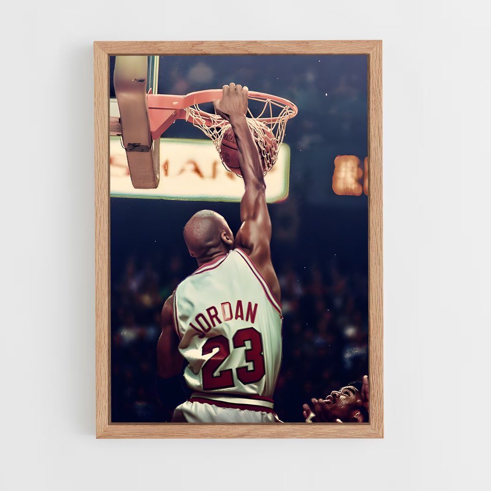 Poster Michael jordan arènes – affiche Basketball (vue 4)